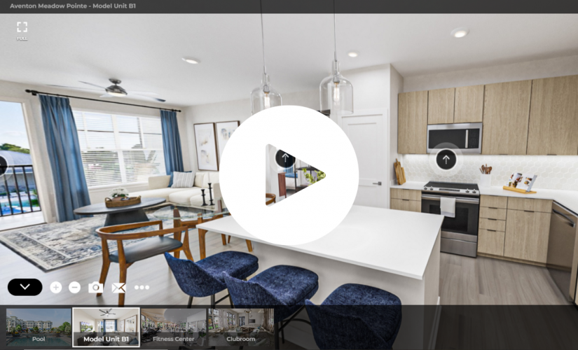 View of Virtual tours of Aventon Meadows | Available apartments for rent in ...